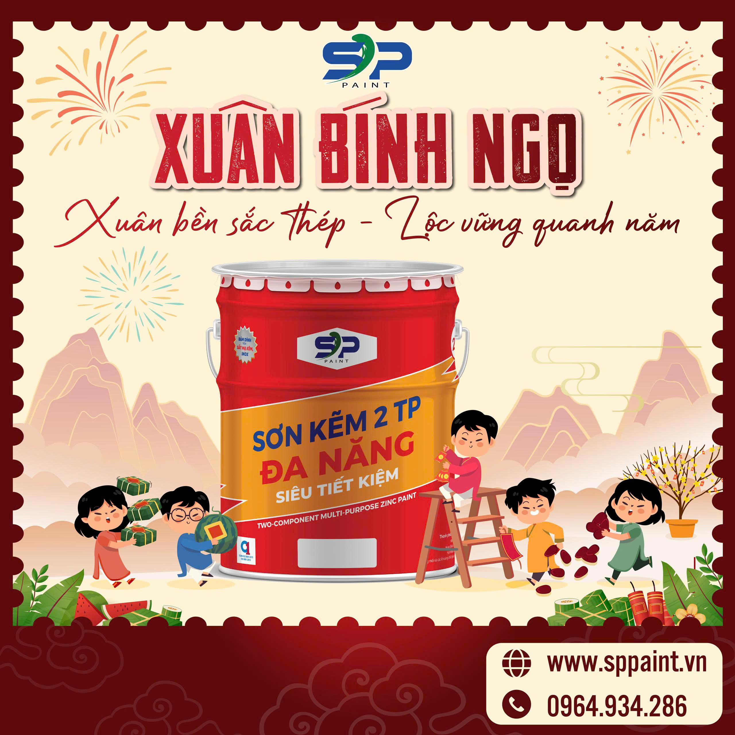 CHÀO TẾT – XUÂN BỀN SẮC THÉP – LỘC VỮNG QUANH NĂM