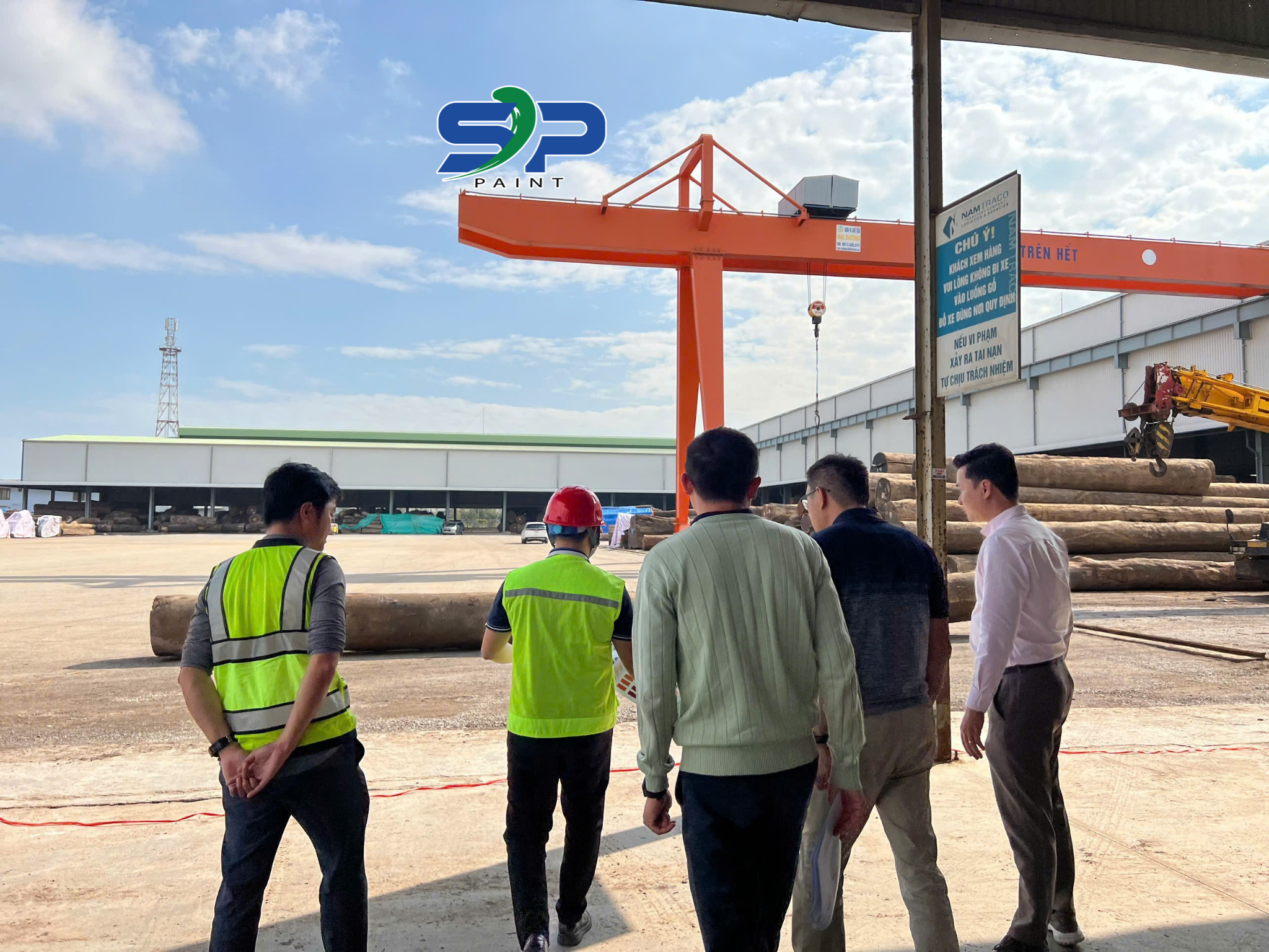 ĐOÀN KHÁCH THAM QUAN DỰ ÁN TẠI HẢI PHÒNG – DẤU ẤN CHẤT LƯỢNG SƠN SP PAINT 